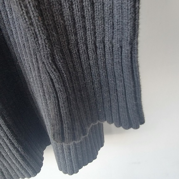 Lauren Ralph Lauren women's crewneck ribbed sweater size M long sleeve in gray - Picture 5 of 7